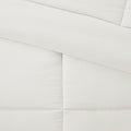 Microcell Down Alternative Comforter Mini Set King Ivory Microfiber