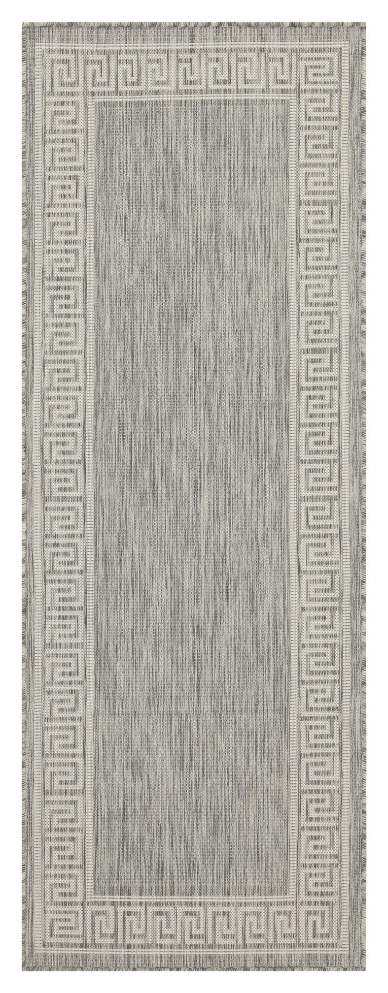 Sunshine Gc Har2003 Silver 7 Ft. 10 In. X 10 Ft. 3 In. Indoor Outdoor Area Rug Silver Polyester Polypropylene