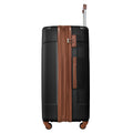 Hardside Luggage Sets 2 Piece Suitcase Set Expandable With Tsa Lock Spinner Wheels For Men Women Black Brown Abs