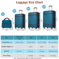 Hardshell Luggage Sets 4 Pieces 20