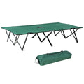 Outsunny 2 Person Folding Camping Cot For Adults, 50