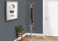 Coat Rack, Hall Tree, Free Standing, 12 Hooks, Entryway, 70