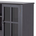 Espresso 2 Door Server With 2 Drawers - Espresso