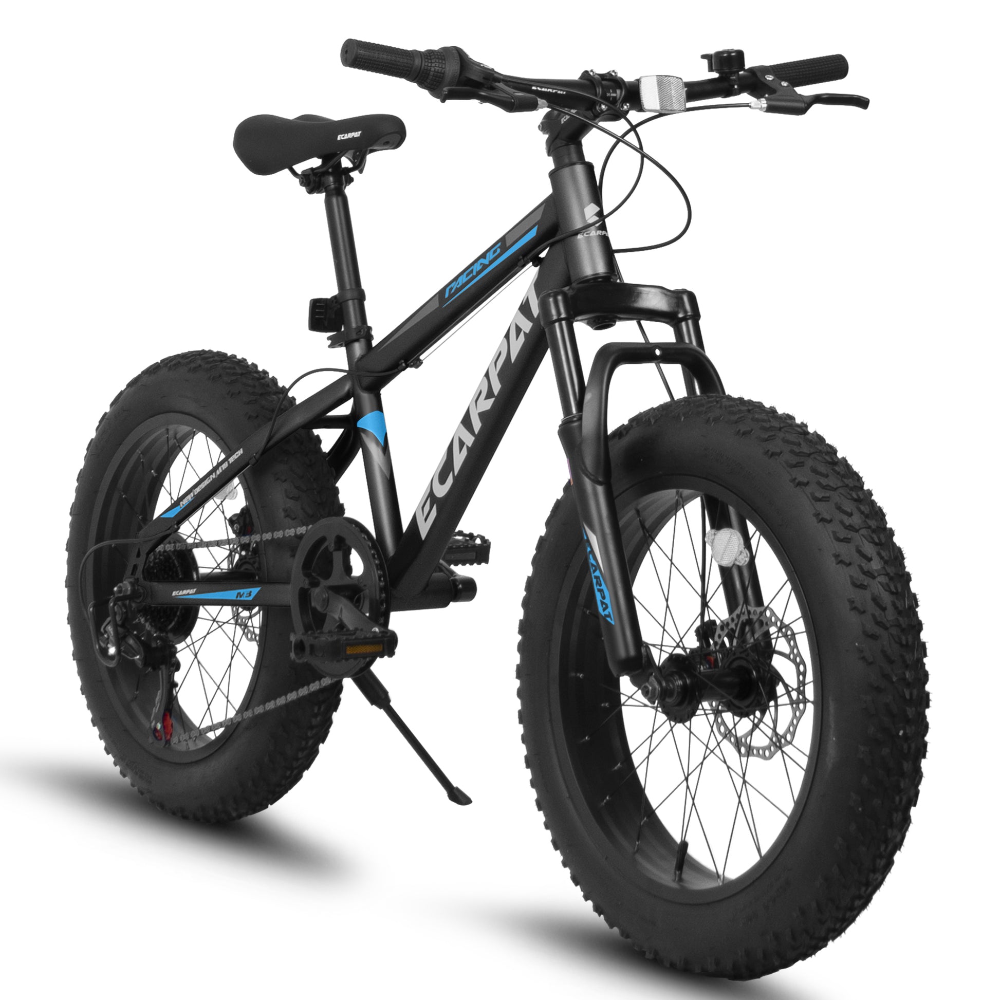 mtb citybike A20316 20 Inch Fat Tire Bike Adult Teen Full Shimano 7 Speed Mountain