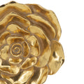 S 2 Gold Rose Hanging Wall Accents Gold Resin