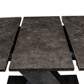 Multifunctional Extendable Console Table Marble Mdf