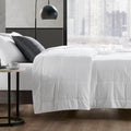 Down Alternative Blanket White Full Queen White Polyester