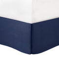 12 Piece Comforter Set With Cotton Bed Sheets Navy King King Navy Polyester