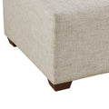 Modular Ottoman Linen Polyester
