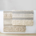 Woven Texture Stripe Bath Rug 22