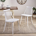 Dining Chair White Polypropylene