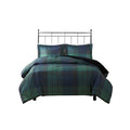 Faux Wool To Faux Fur Down Alternative Comforter Set Queen Multicolor Polyester