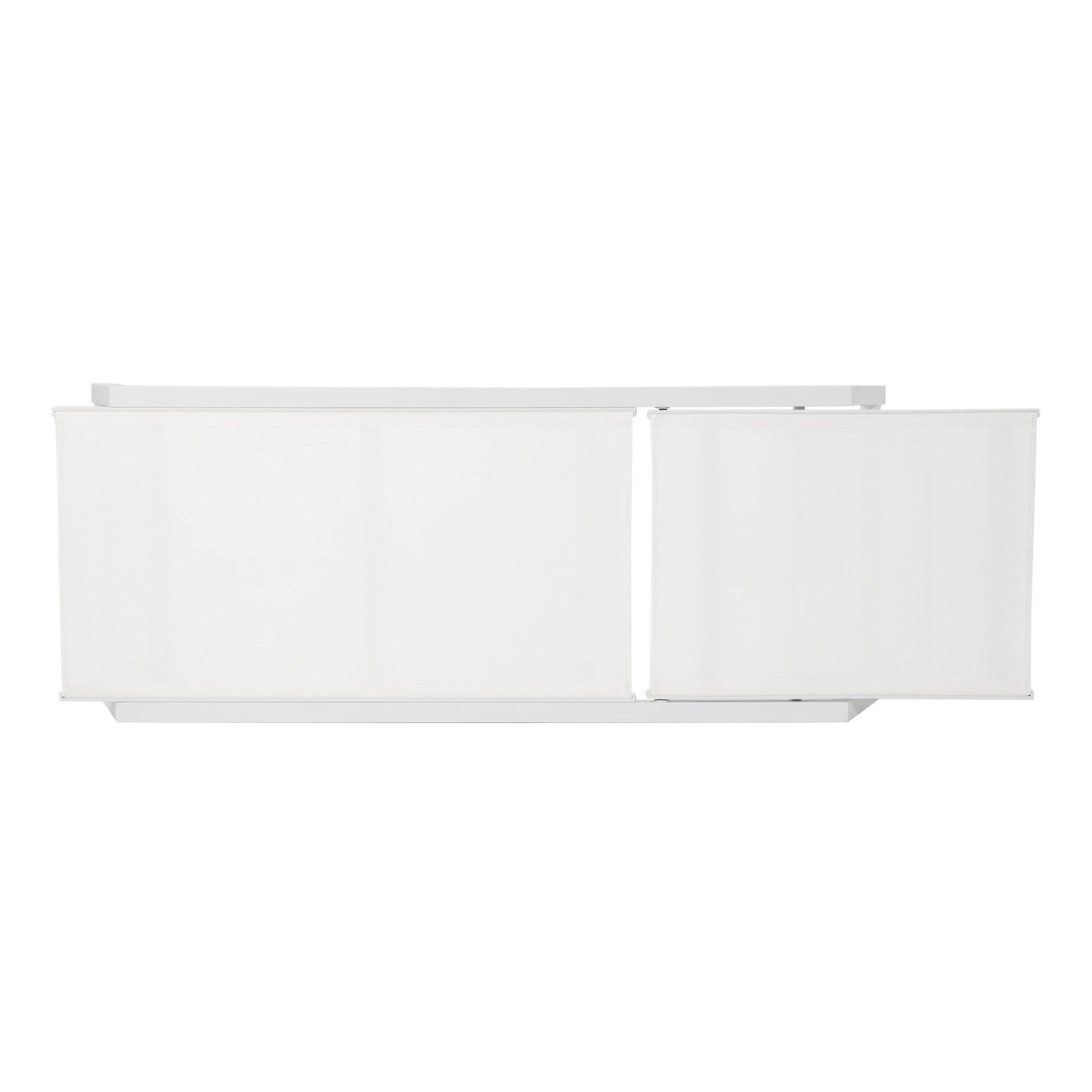 Myers Chaise Lounge Mp2 White Metal Mesh