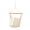 Griffith Hanging Chair Fabric Only Cream Cream Wood Fabric