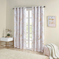 Grommet Top Printed Marble Metallic Total Blackout Curtain Only 1 Pc Panel Blush Gold Polyester