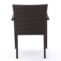 Cancun 4Pcs Chat Set Multi Pe Rattan Iron Waterproof Fabric