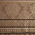 Jacquard Shower Curtain Brown Polyester