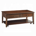 Walnut Coffee Table With Lift Top Walnut Primary Living Space Transitional Drawers Rectangular Particle Board Mdf