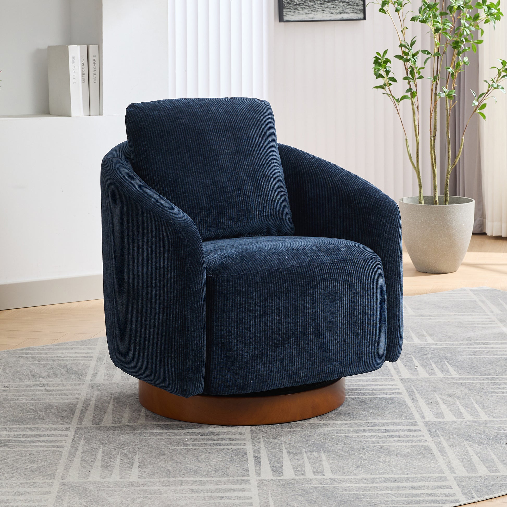 Barrel Chair Lounge Chair Accent Swivel Accent Barrel Chair And