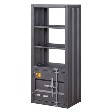 Gunmetal Left Side Pier With Metal Door 2 Or Less Gunmetal Standard Horizontal Primary Living Space Open Back Metal Contemporary,Industrial Metal