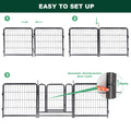 16 Panels Dog Playpen For Outdoor,Yard,Camping,24