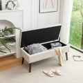 Storage Bench With Storage Bench For Bedroom End Of Bed Bench Foot Of Bed Bench Entryway Bench Storage Ottoman Bench 43.7