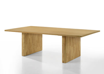 Einar Dining Table, Natural Finish Dn02905 Natural Wood