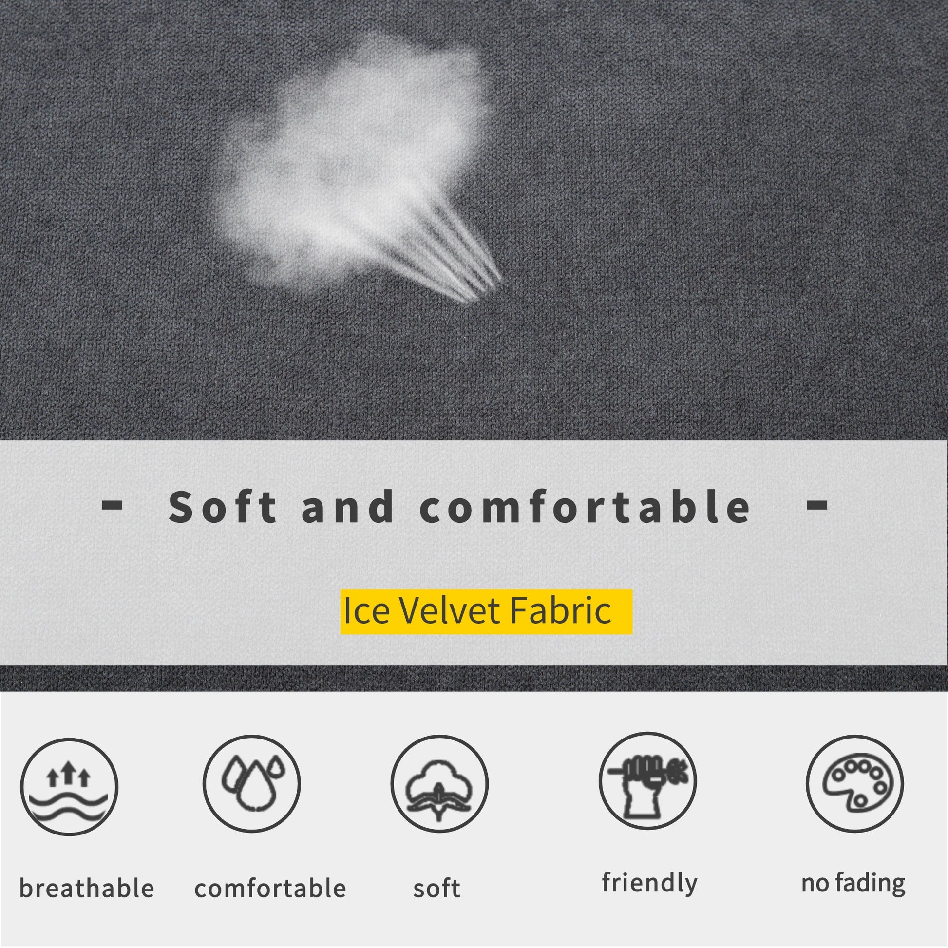 154.8" Oversized Modular Sofaice Velvet Large U Shaped Couch Comfy Upholstered 4 Seat Sofa With 2 Ottoman, 4 Lumbar Pillow, Deep Seat Couch For Living Room Dark Gray Primary Living Space Modern Foam Polyester 6 Seat