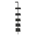 Bookshelf, Bookcase, Etagere, Ladder, 5 Tier, 72