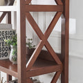 Bookcases, Bookshelf Walnut Wood Mdf