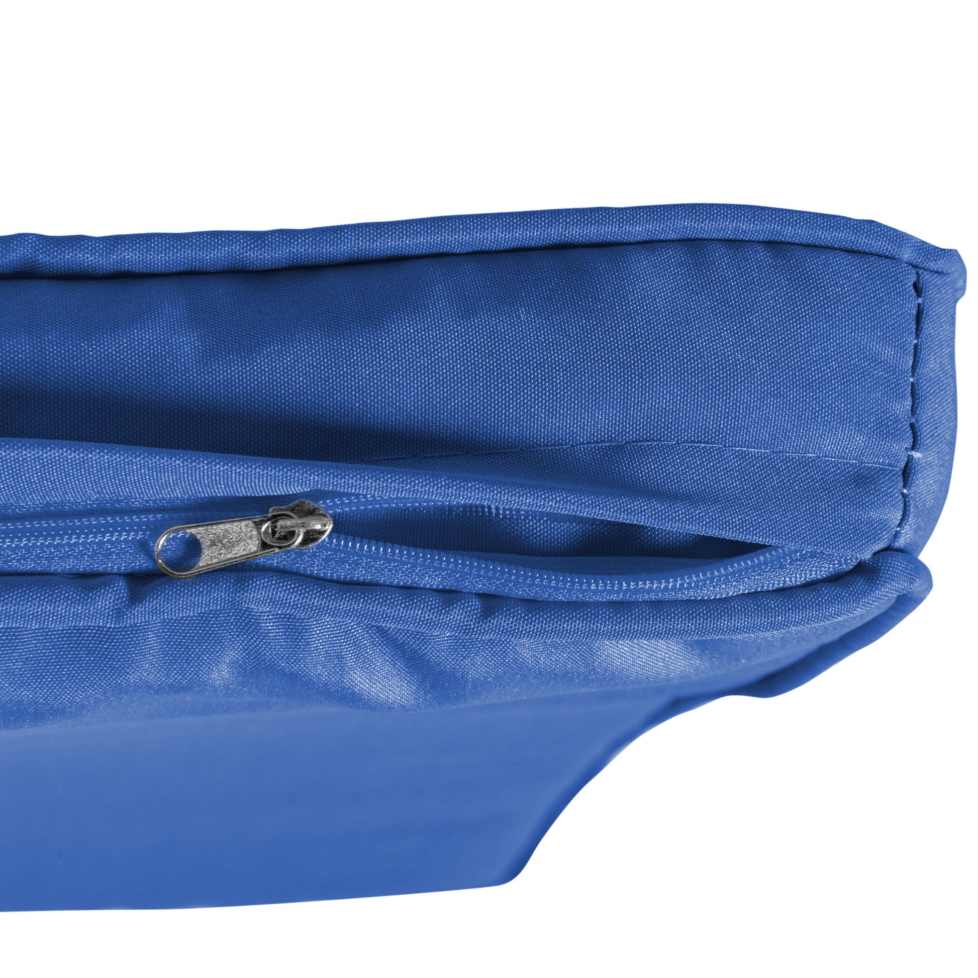 Outsunny 2 Person Wicker Hanging Swing Bench, Front Porch Swing Outdoor Chair With Cushions 550 Lbs. Weight Capacity For Backyard, Garden, Blue Blue Rattan Metal