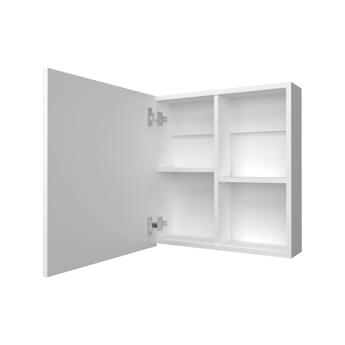 Morenci Medicine Cabinet With Included Mirror And 1 Door, White White 1 4 18 To 23 In Mirror Included Bathroom Freestanding Modern 5 10 Inches Particle Board Melamine