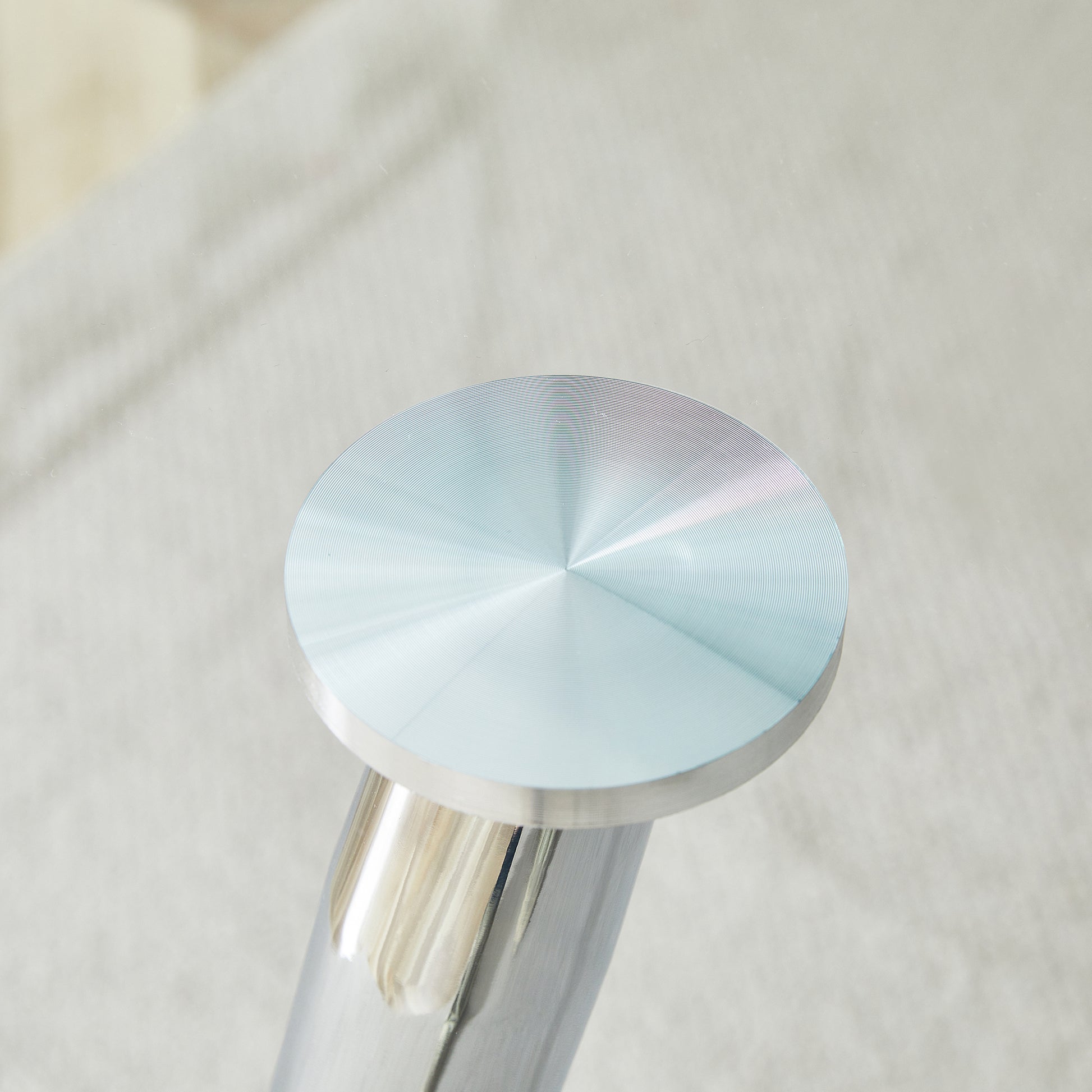 Table And Chair Set.Modern Rectangular Glass Dining Table With Tempered Glass Countertop And Silver Metal Legs, Paired With Multiple Transparent High Quality Pet Dining Chairs With Silver Legs. Silver Seats 6 Tempered Glass