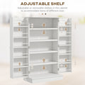 Homcom Kitchen Pantry Storage Cabinet W 5 Tier -