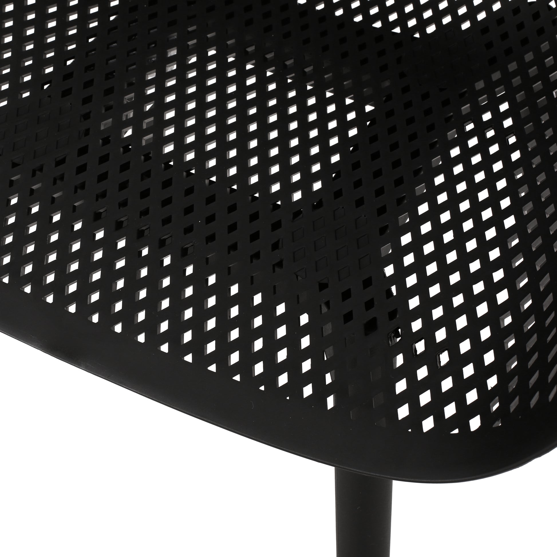 Lotus Chair Black Polypropylene