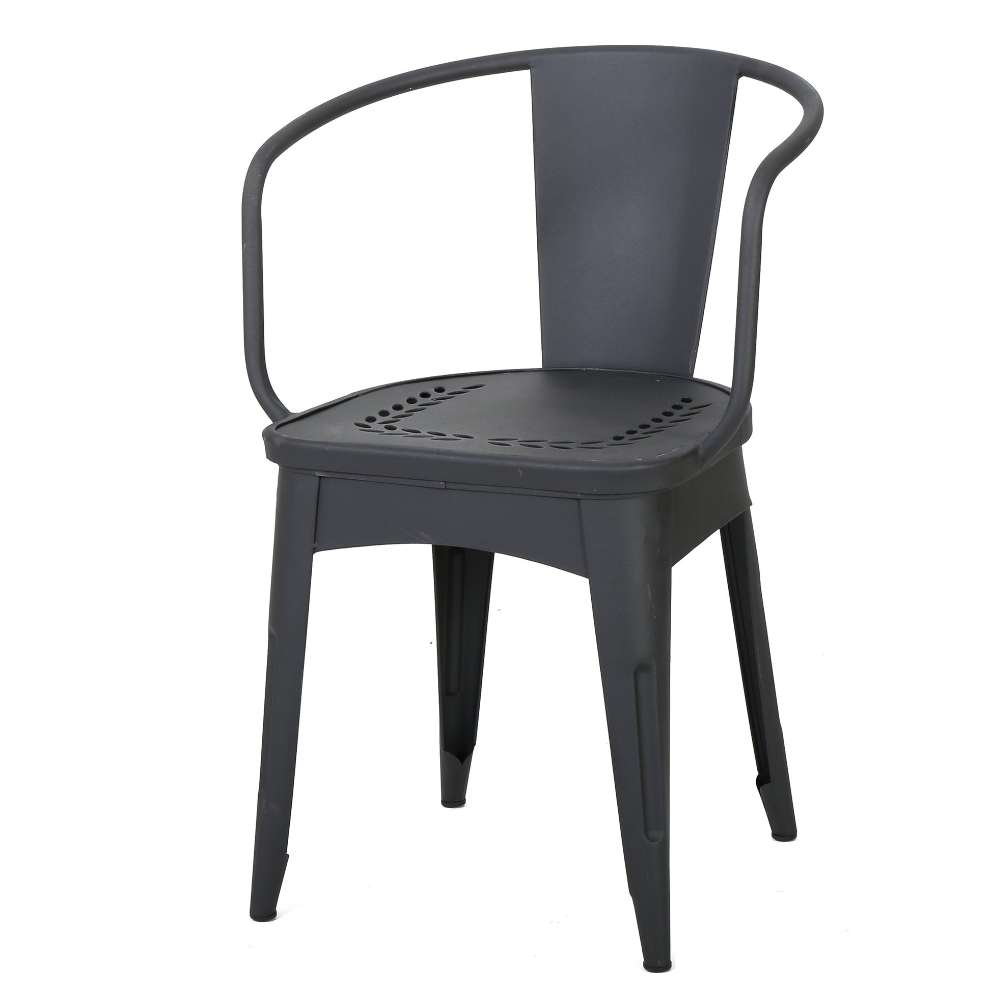 Lourdes 3 Pc Kd Metal Set Black Iron