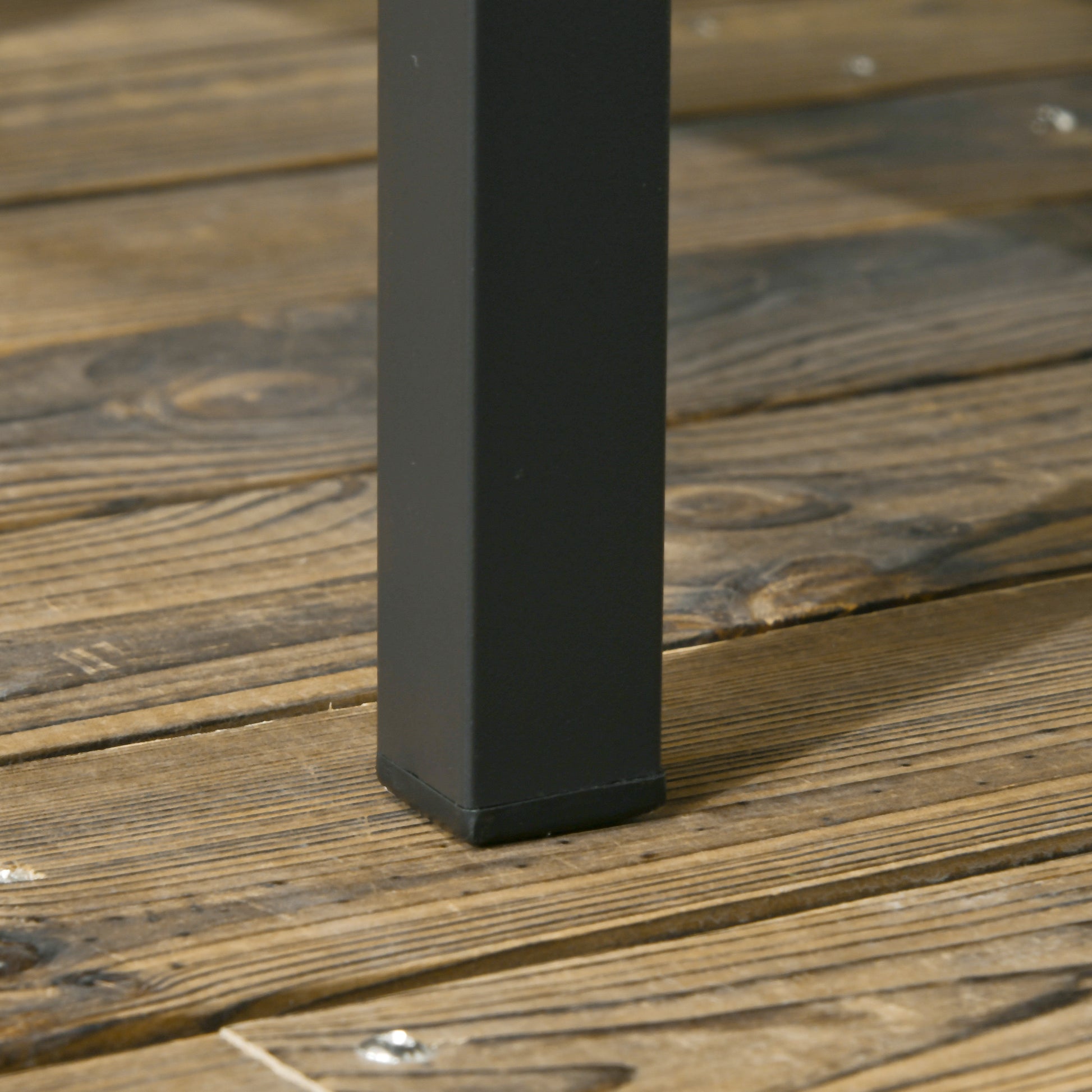 Outsunny 3 Piece Patio Rocking Chair Set, Outdoor Wicker Bistro Set With 2 Cushioned Porch Rockers And 2 Tier Coffee Table For Garden, Porch, Backyard, Light Gray Gray Steel