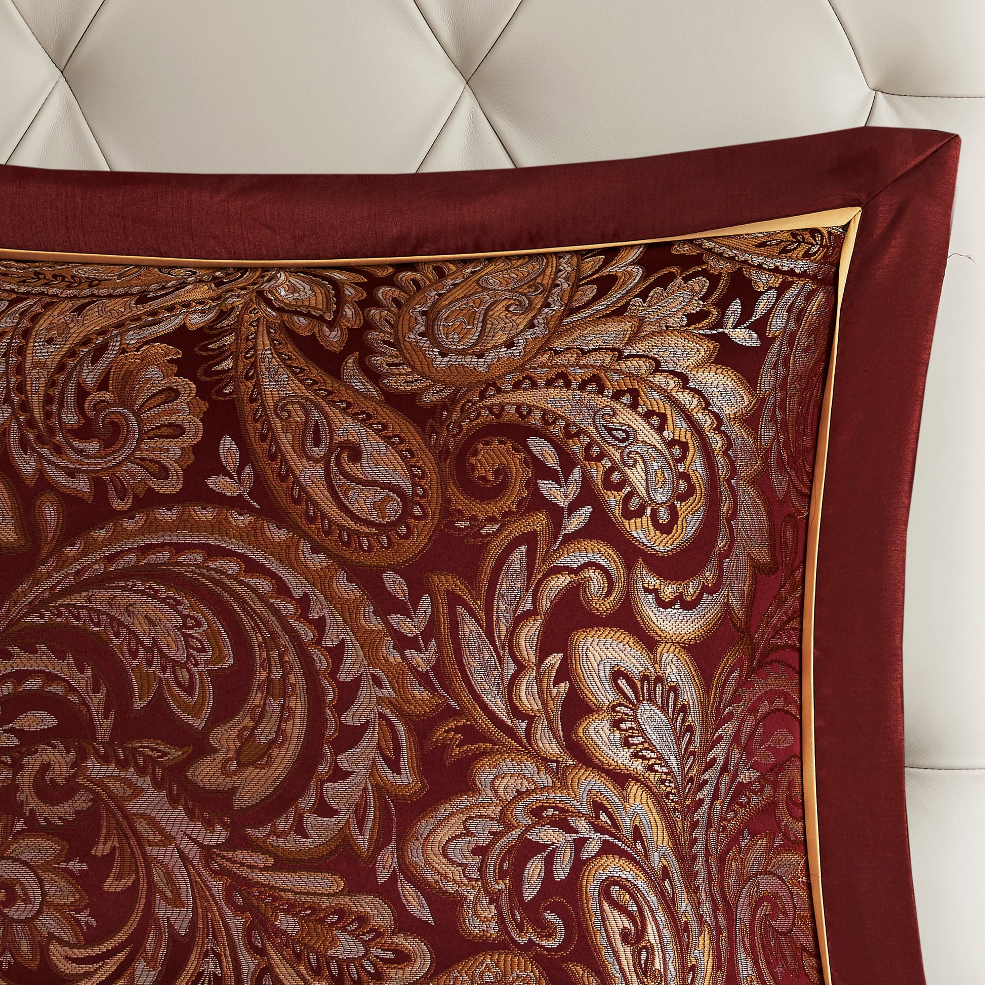 12 Piece Comforter Set With Cotton Bed Sheets Red Queen Queen Red Cotton