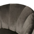 Arm Chair Grey Velvet