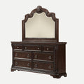 Mahogany 7 Drawer Dresser Mahogany Solid Wood Mdf