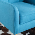 Arm Chair Teal Fabric
