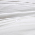 4 Piece 2 In 1 Duvet Set Queen White Cotton