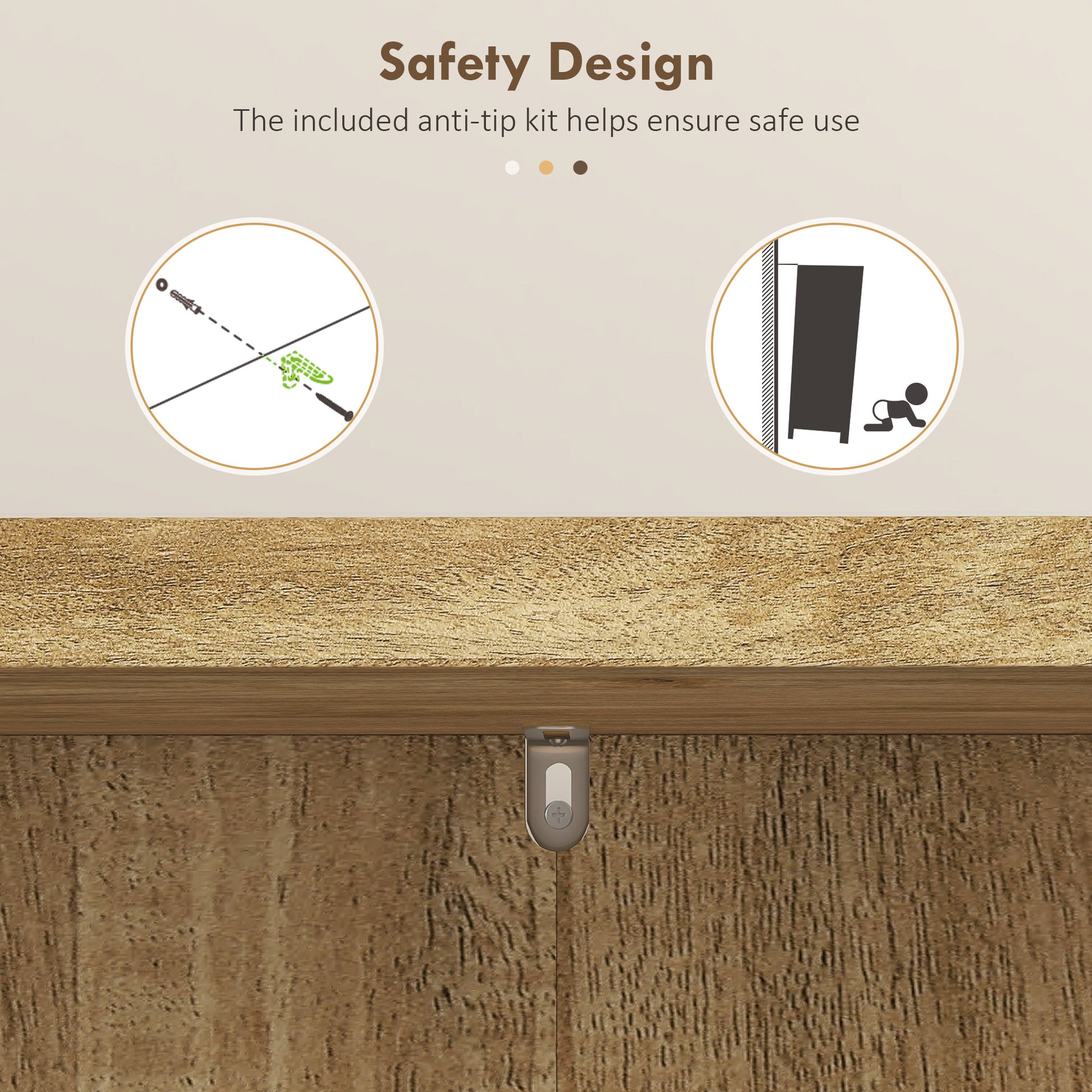 Homcom 41" Kitchen Pantry Storage Cabinet, Freestanding Kitchen Cabinet With 12 Door Shelves, Double Doors, 5 Tier Shelving And Adjustable Shelves, Natural Natural Wood Mdf