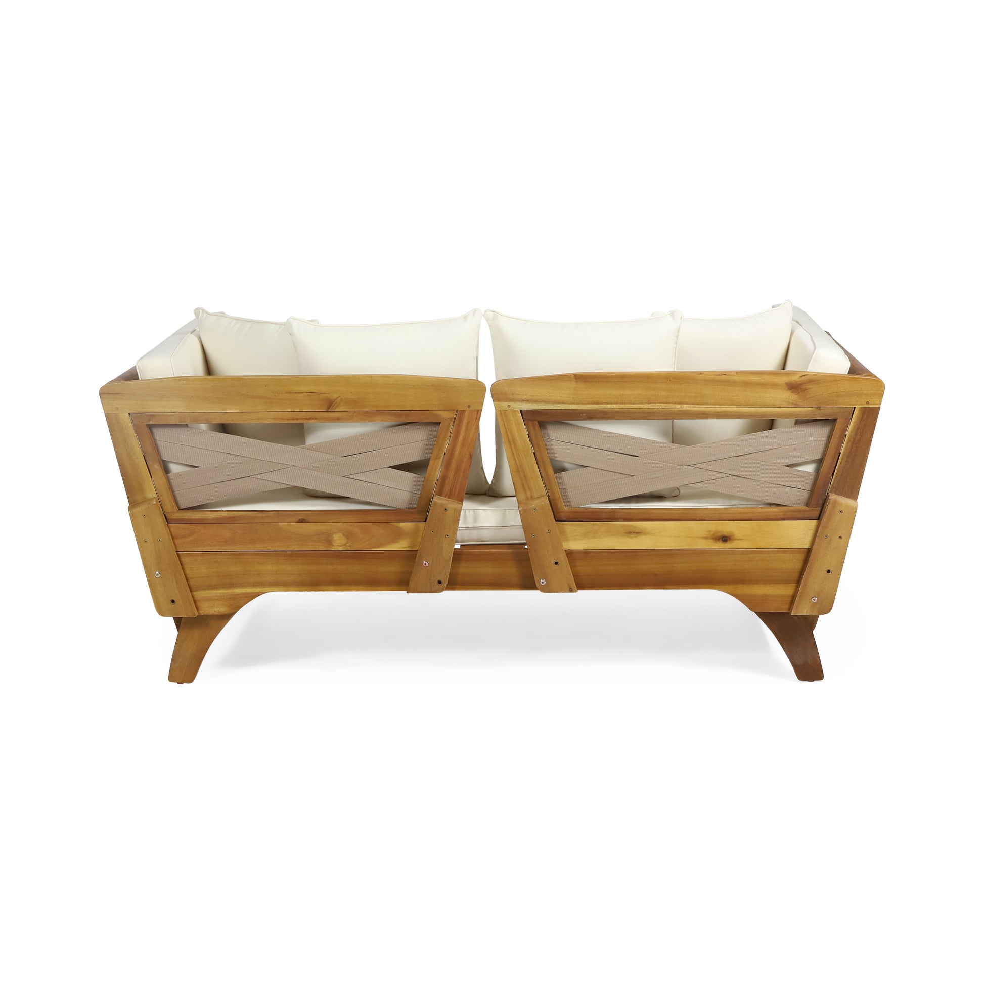 Serene Daybed Full Teak Fabric