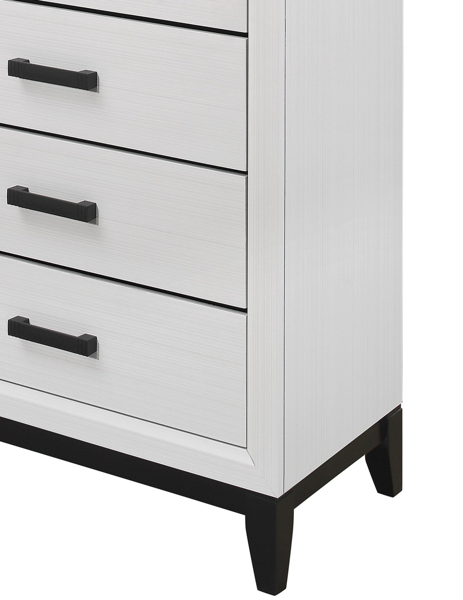 Mirage White Chest White Rubber Wood