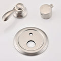 Brushed Nickel Shower System With Handheld And 4 Body Sprays Brushed Nickel Brass