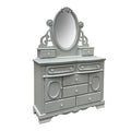 Flora Dresser W Door, Gray Finish Bd02207 Gray Wood