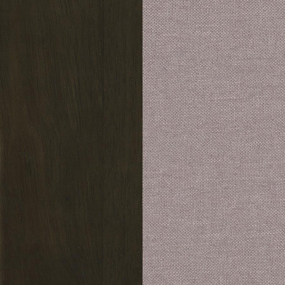 Set Of 2 Fabric Upholstered Dining Chairs In Espresso Solid Espresso,Taupe Dining Room Rectangular Dining Chairs Set Of 2 Fabric,Mdf