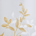 Burnout Printed Curtain Panel Only 1 Pc Panel Ivory Gold Polyester