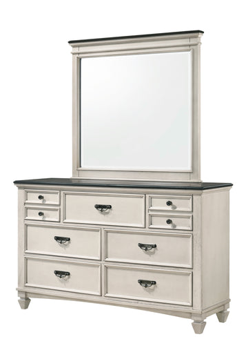 Sawyer Dresser Beige Beige Wood